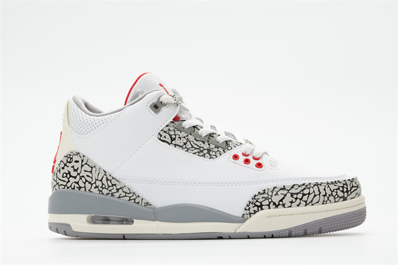 Men's Running weapon Air Jordan 3 White Shoes 0119 Men's Running weapon Air Jordan 3 White Shoes 0119